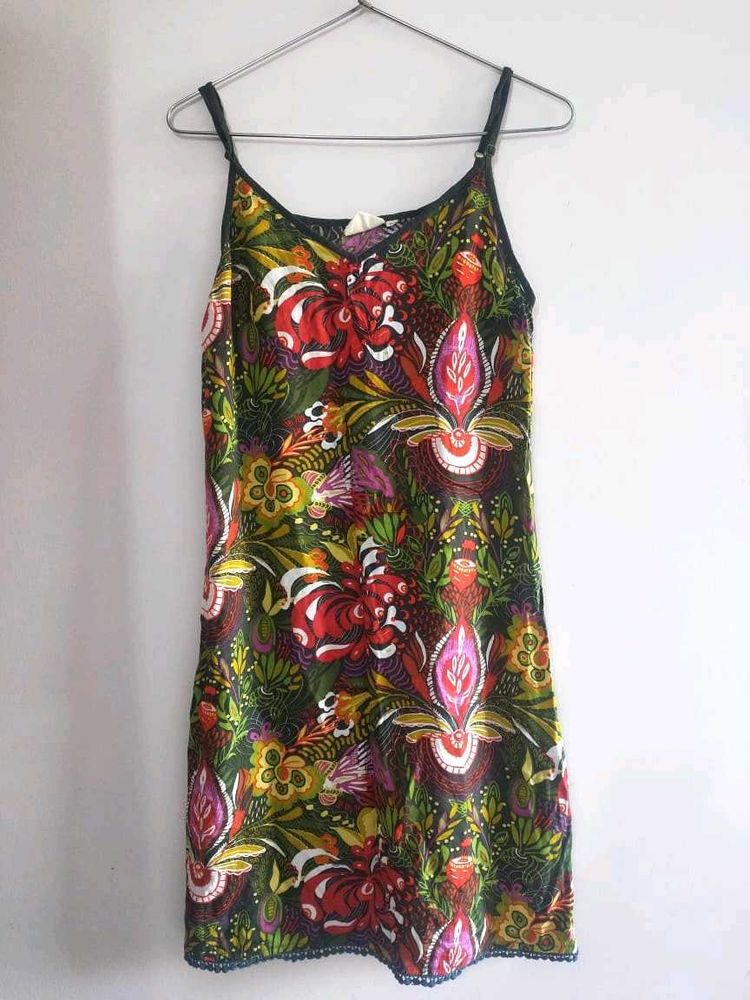 Floral Print Slip Dress