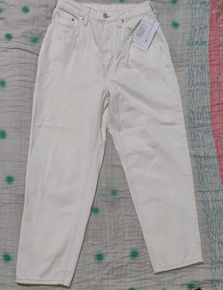 White Denim Jeans