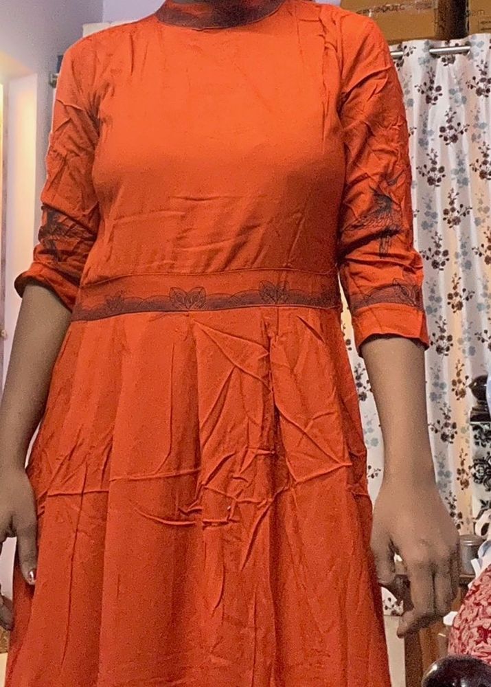 Mustard Women Maxi Dress