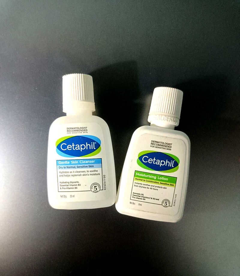 1 Cetaphil Lotion &amp; Cleanser