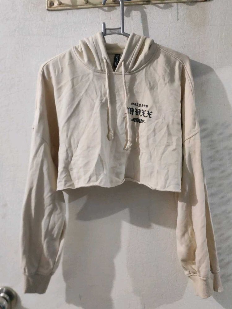 H&amp;M Cropped Hoodie