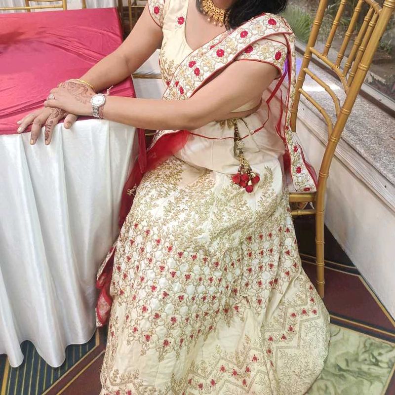 Lehnga Is In Very Good Condition