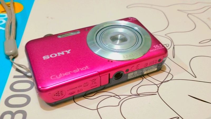 Hot Pink Sony Camera