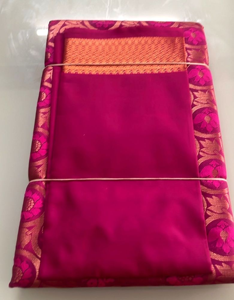 Kids Pattu Cloth For Lehenga