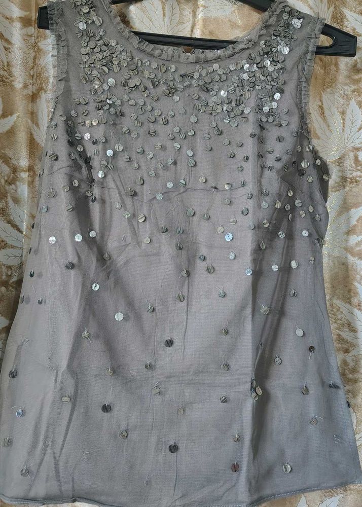 Sequin Embellished Top