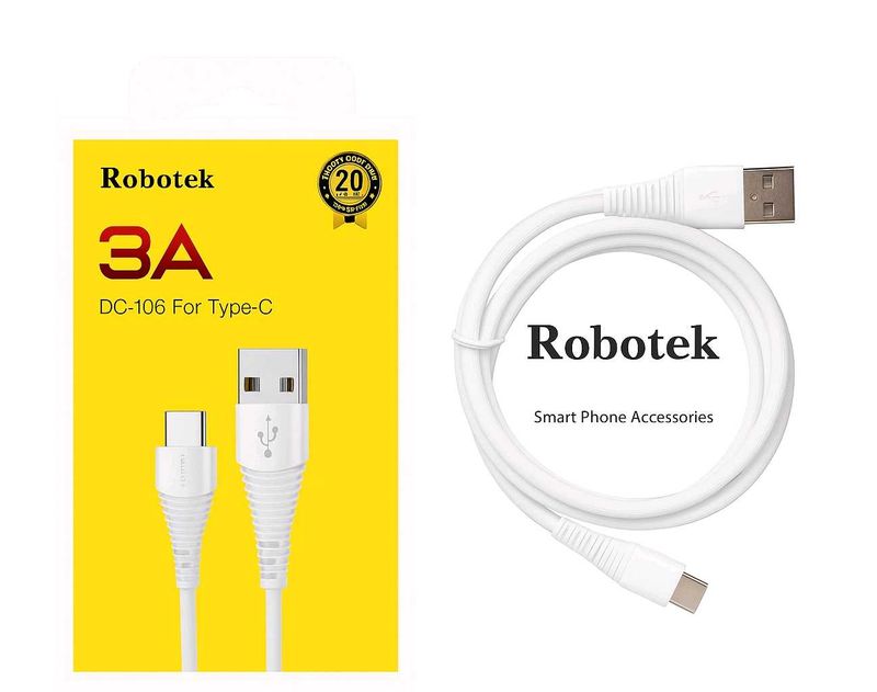 Robotek  3A Fast Charging Type-C Data Cable