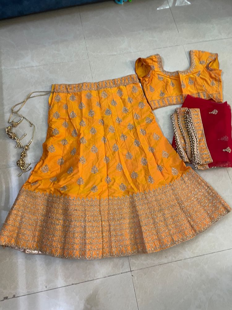 One Time Wear Lehanga