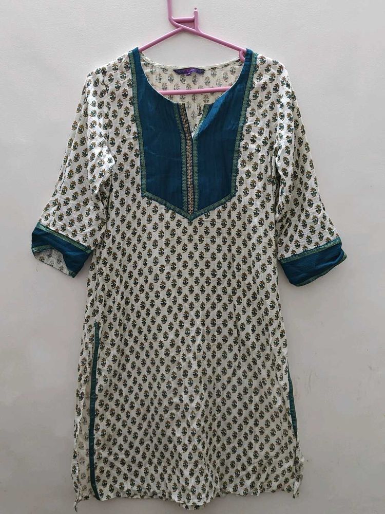 Beautiful South Cotton Kurta By Pantaloons