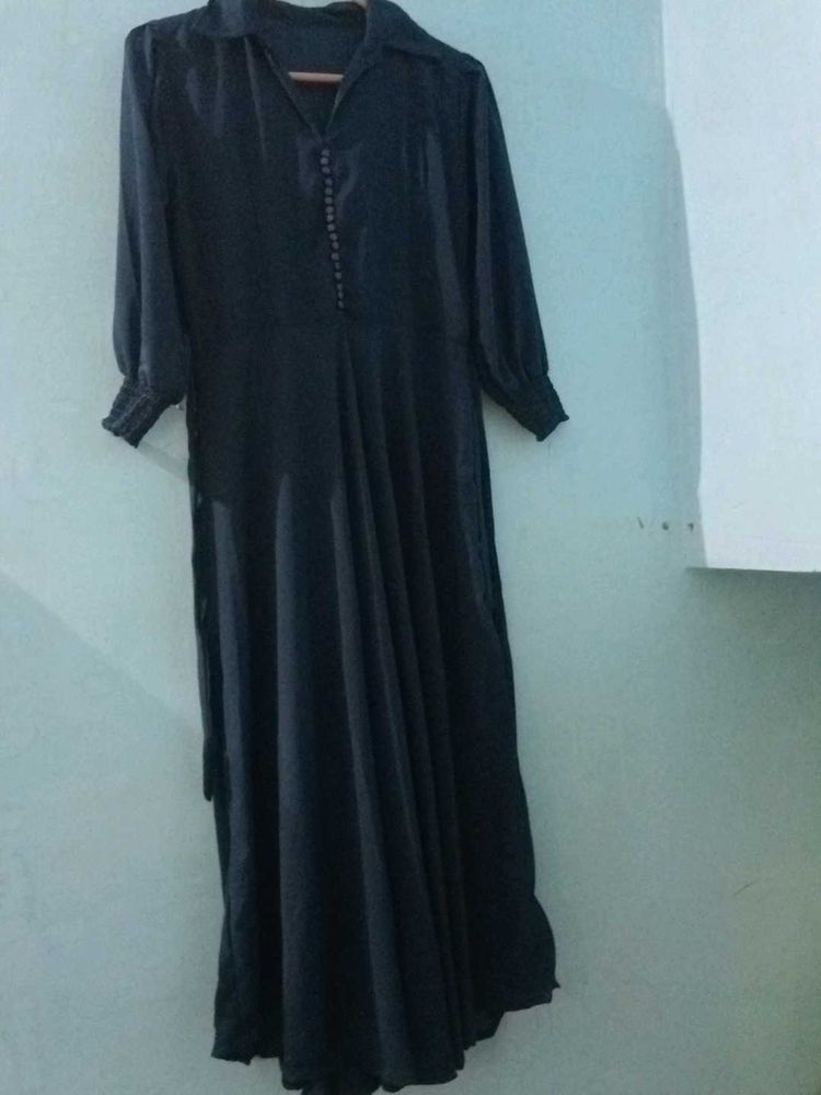 Elegant Black Maxi Dress