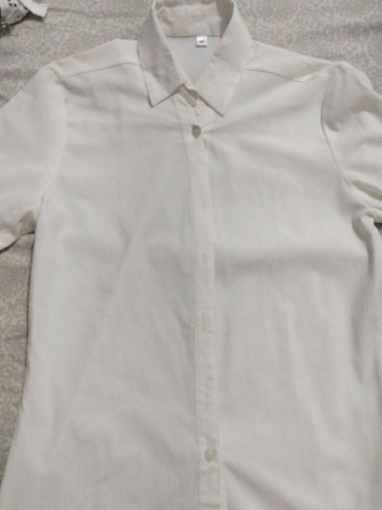 White Formal Shirt For Fomal Occasion