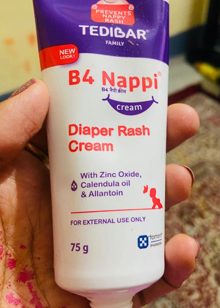 B4 Nappi Diaper Rash Cream
