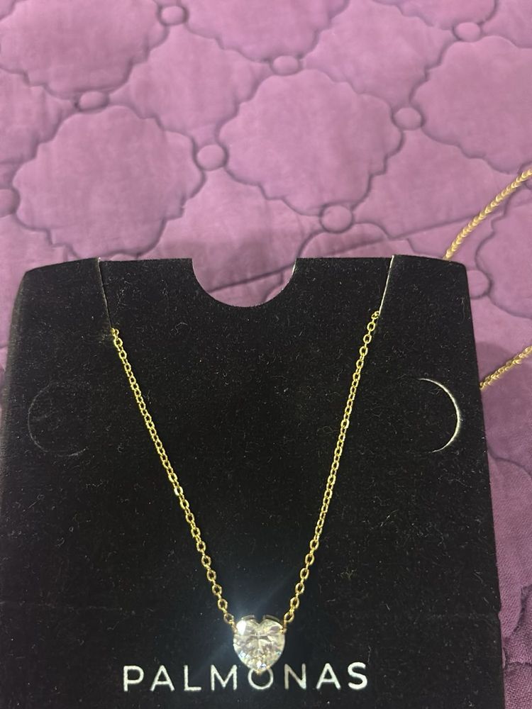 Palmonas Heart Pendant Necklace