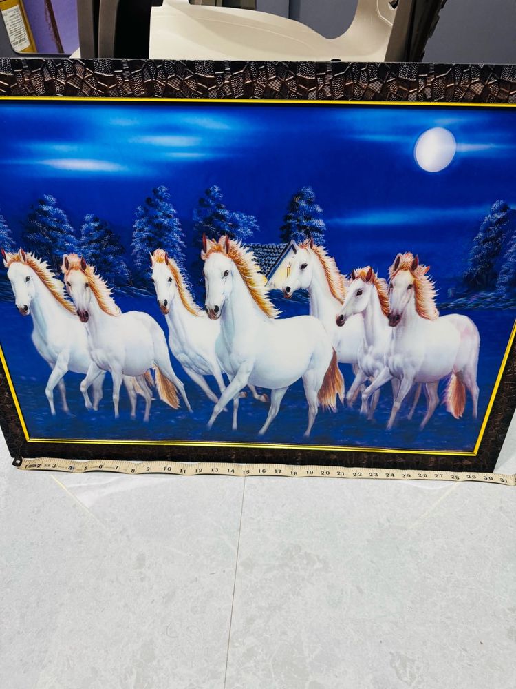 Beautiful Illusion Horse Wall Painting