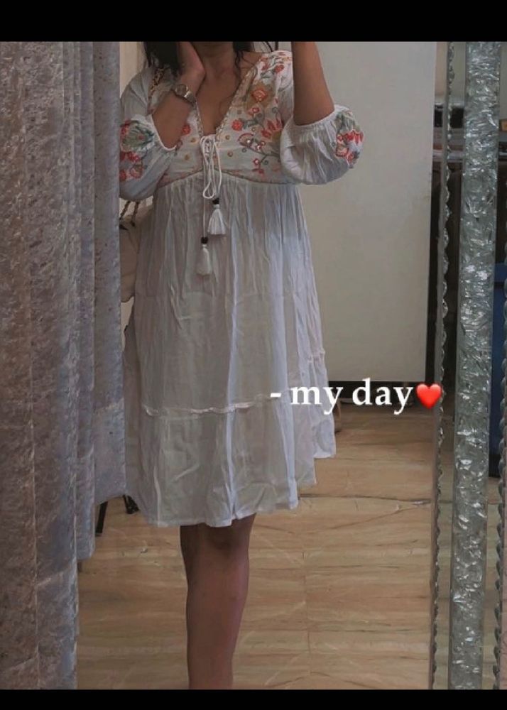 Embroidered Dress
