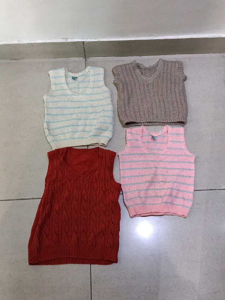 Kids&#39; Knit Vest Bundle(18-24 months)