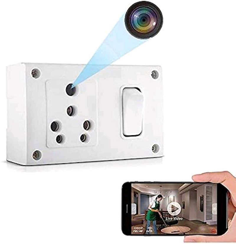 Spy Camera Switch Board HD Quality | Brand New