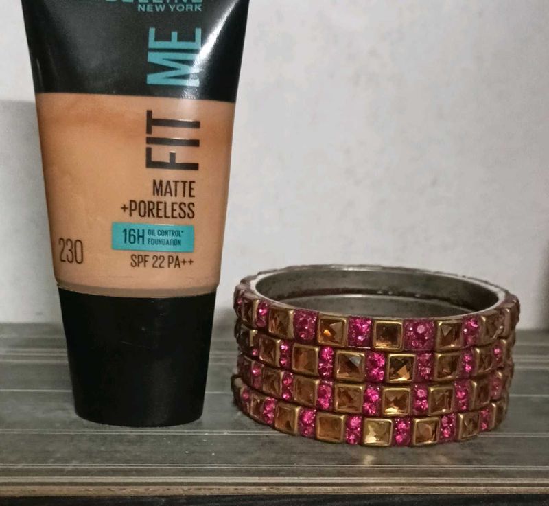 Maybelline Fit Me Foundation &amp; Bangle Set