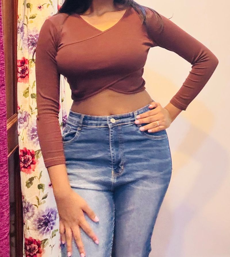 Criss Cross Crop Top