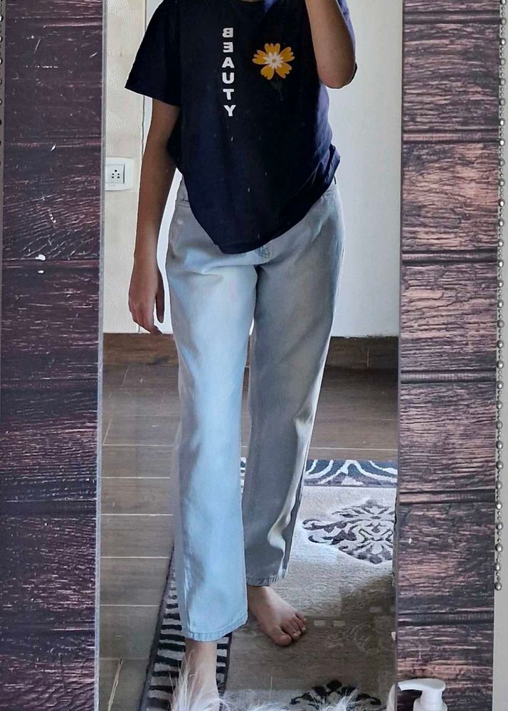 Light Blue Mom Fit Jeans