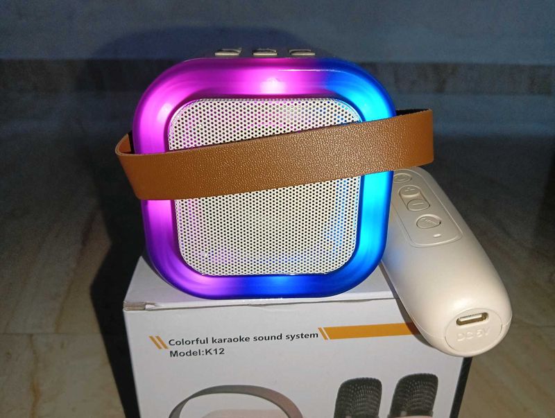 Tecsox Karaoke Bluetooth Speaker, Voice Changing