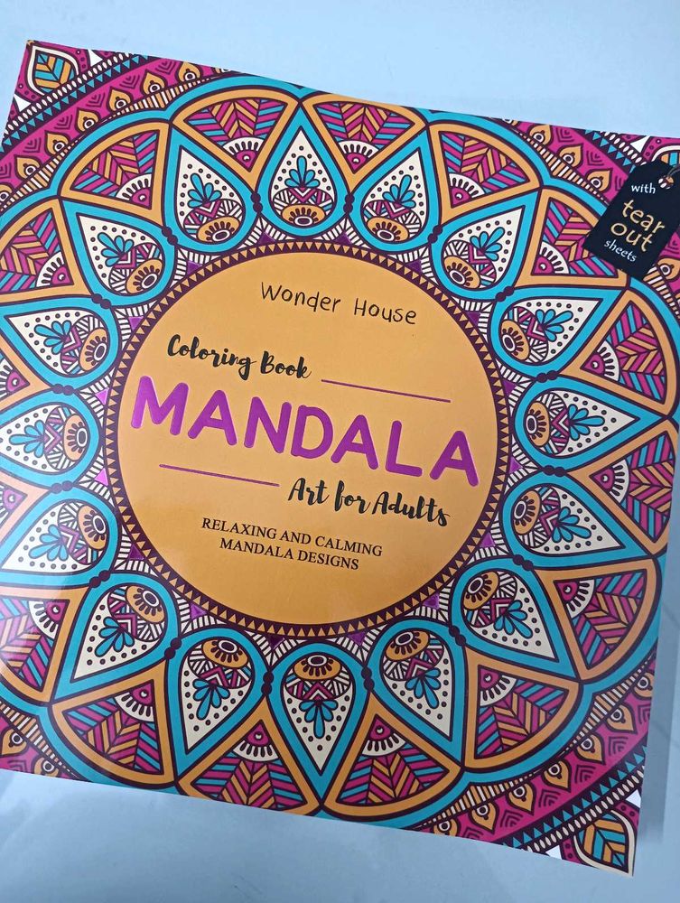 Wonder House Mandala Colouring Book