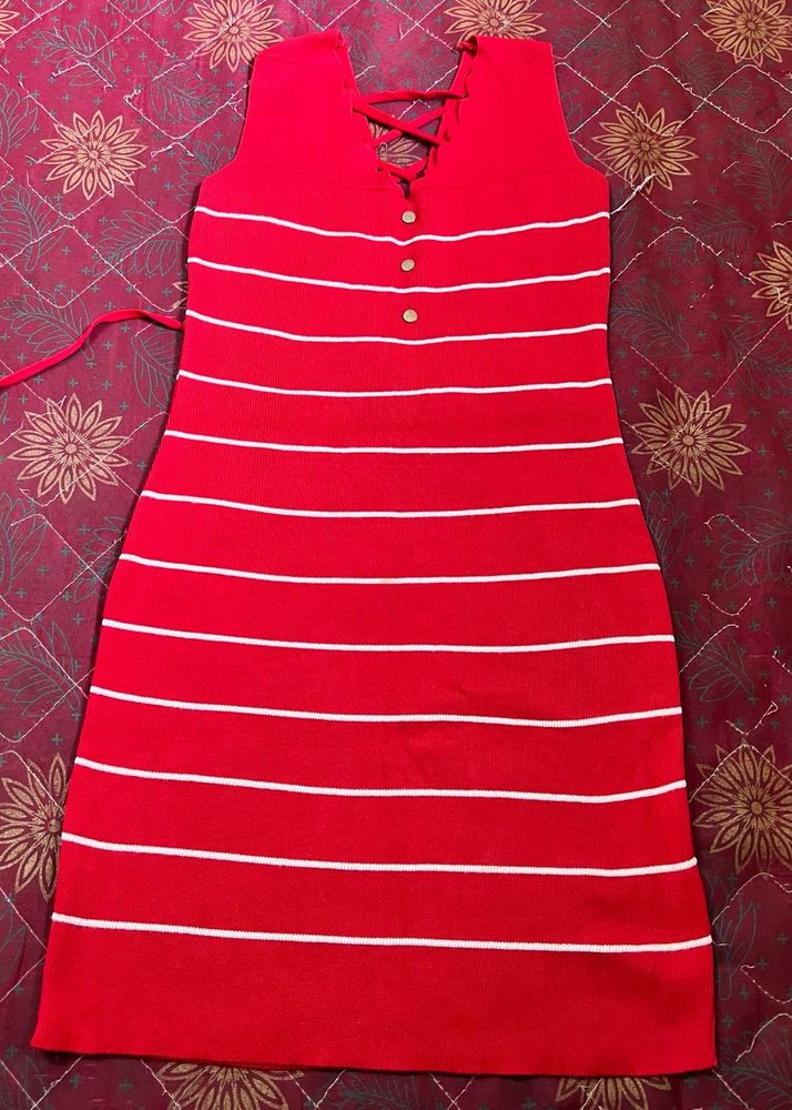 Striped Bodycon Dress
