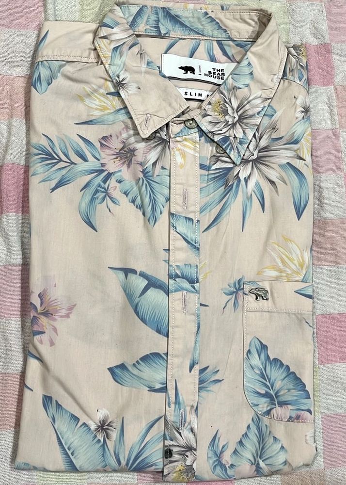 Floral Print Casual Shirt
