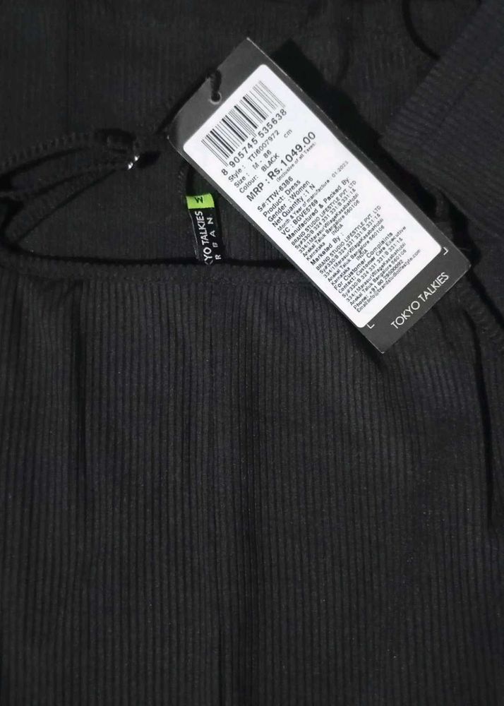 Tokyo Talkies Black Dress