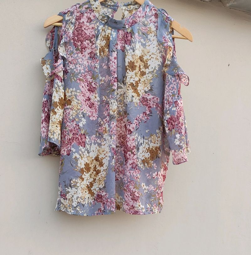 Floral Print Top