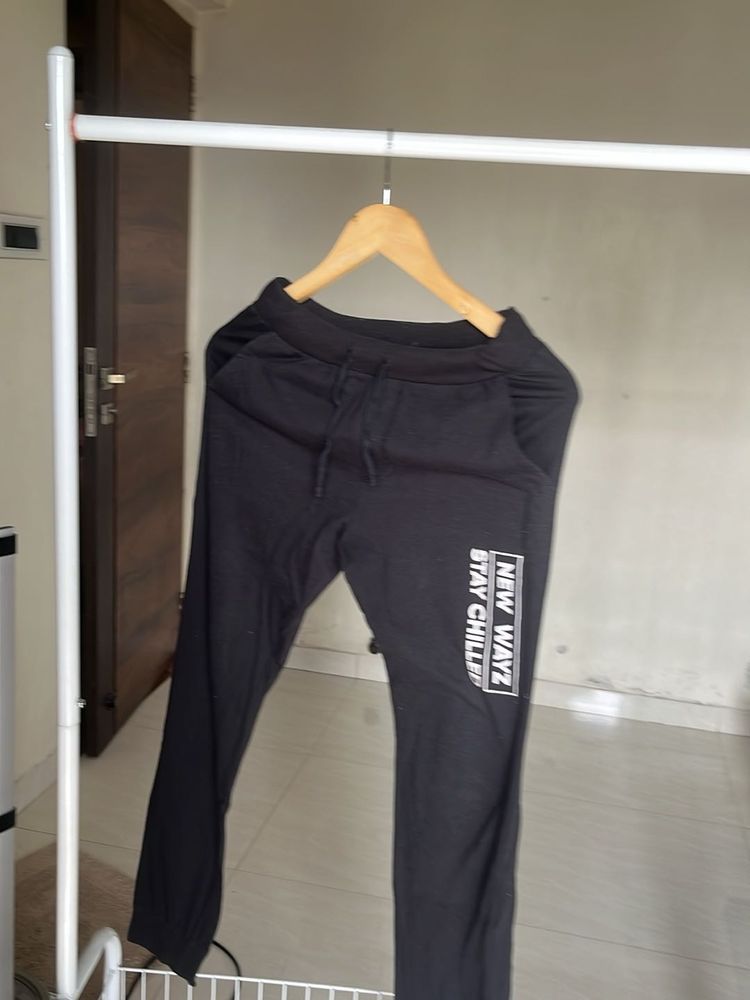 Men's Black Joggers
