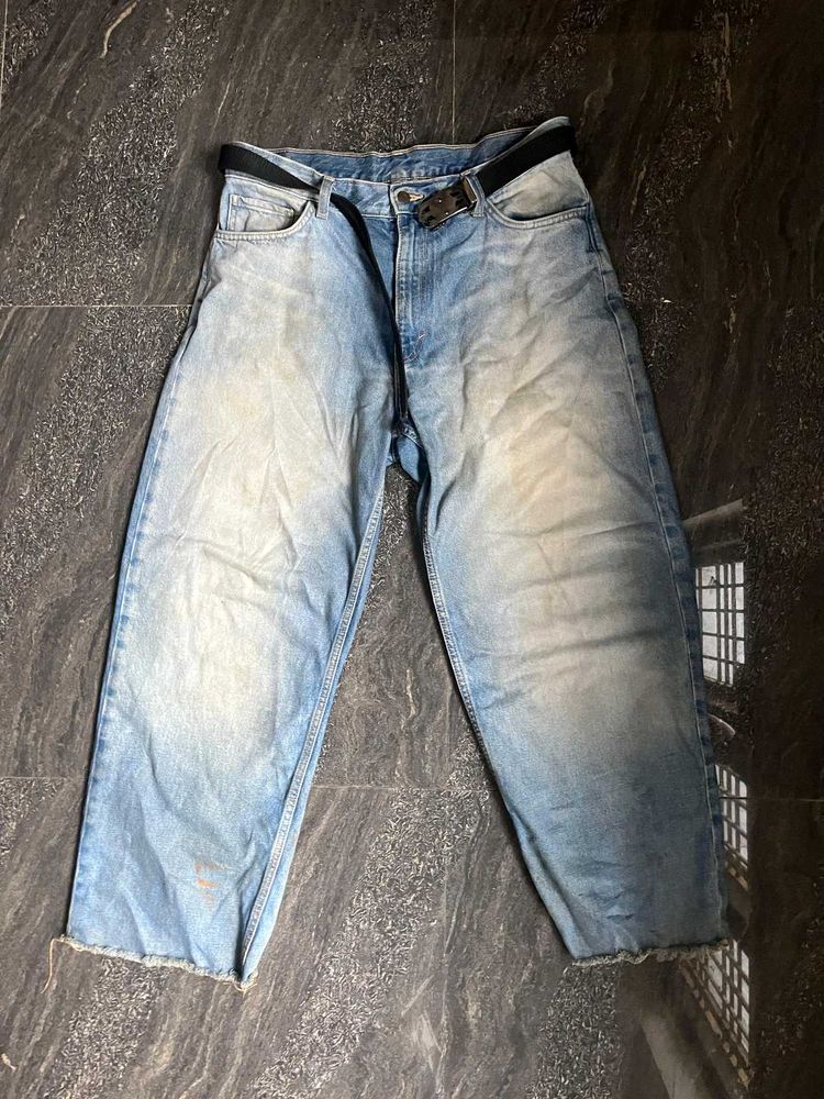 Baggy Cropped Jeans