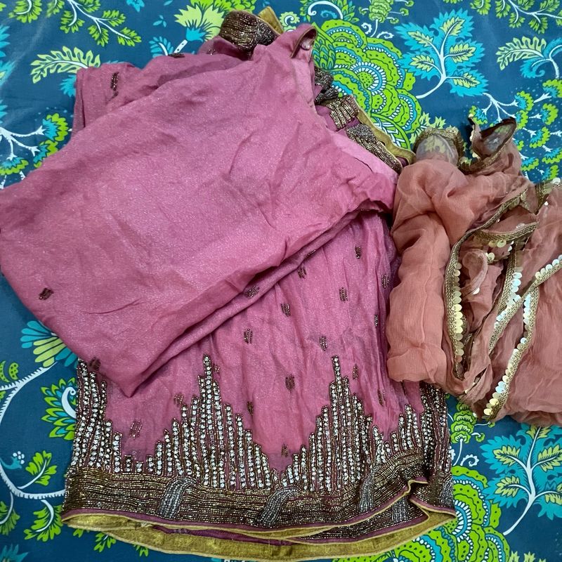 Price Drop—Heavy Work Pink Suit
