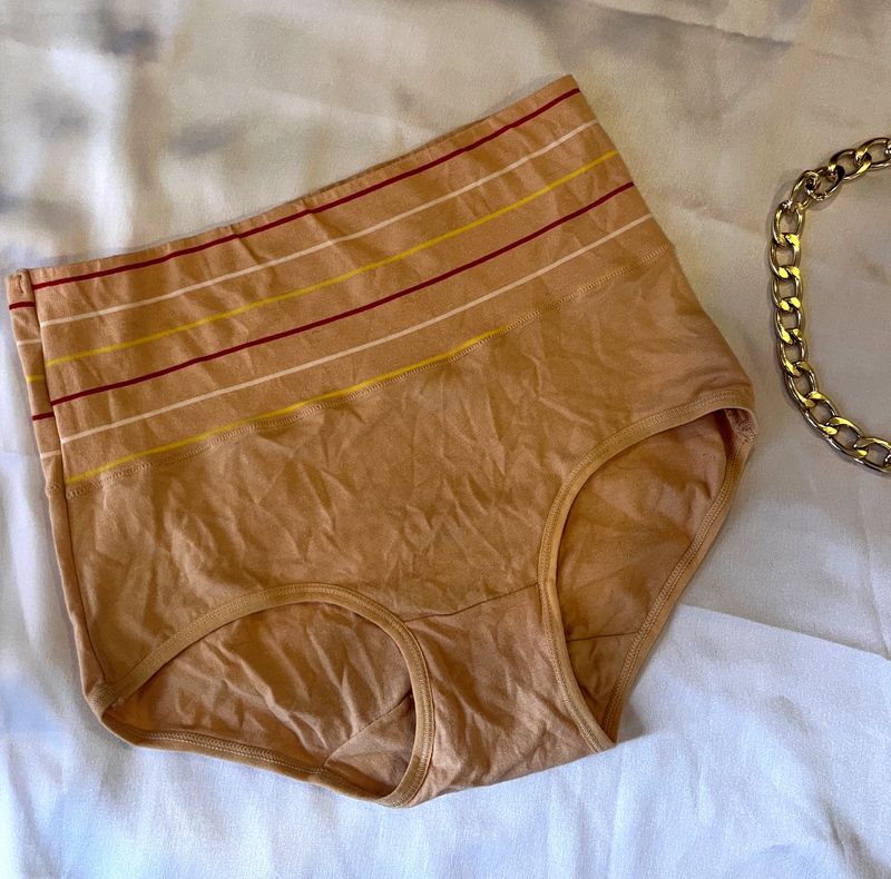 Women’s Cotton High Waist Tummy Control Panty!