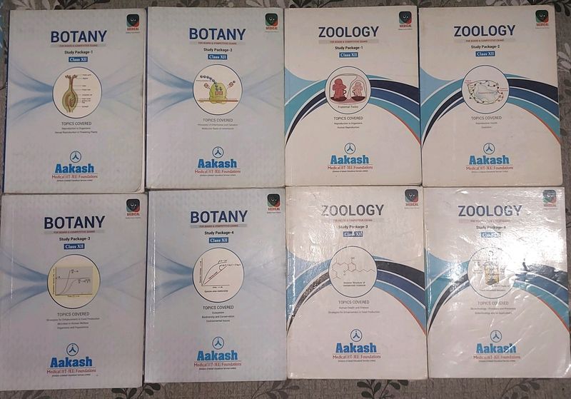 AKASH MODULE - Botany &amp; Zoology Class 12 For Neet