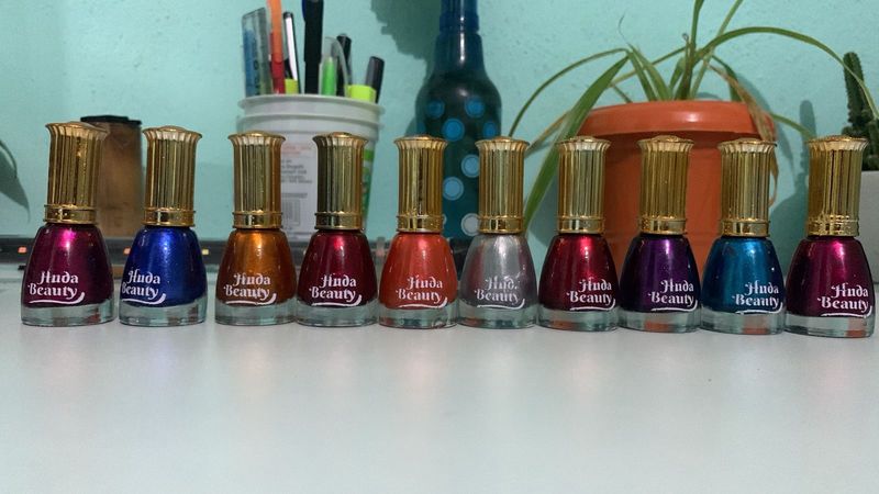 Nail Polish Mix Color Glowing Nail Paint