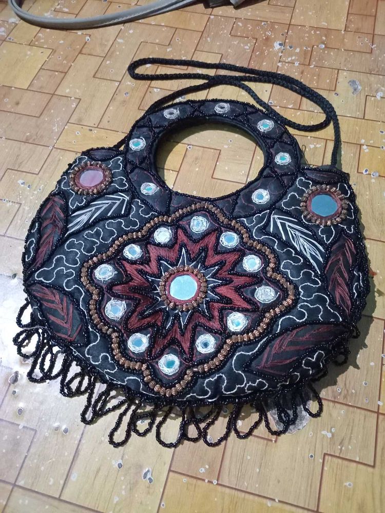 Embroidered Handbag
