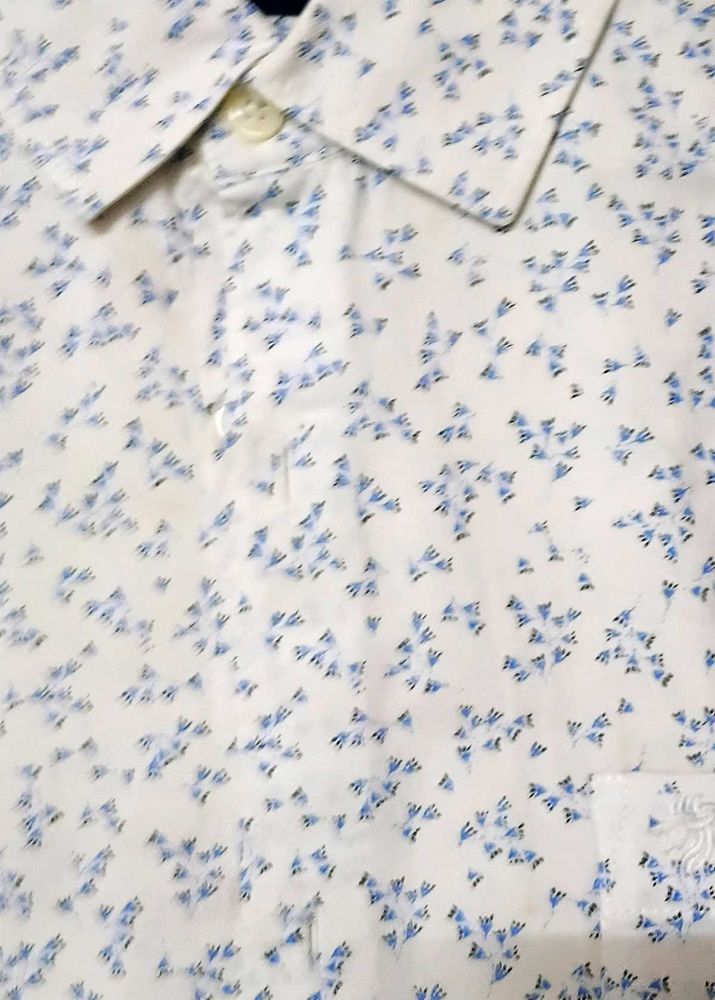 Floral Print Shirt Full Sleeve