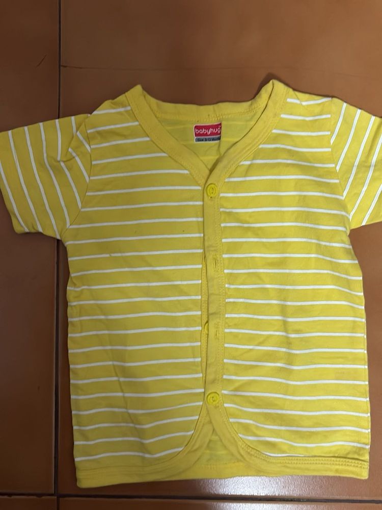 Boys Front Botton Tshirt