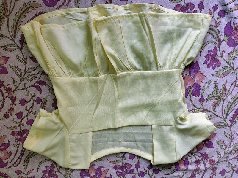 Yellow Short Sleeve Top