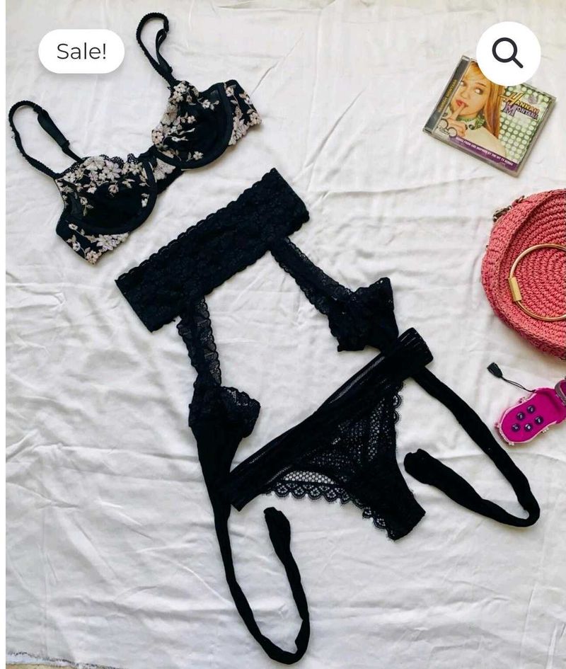 4 Piece Set Lingerie