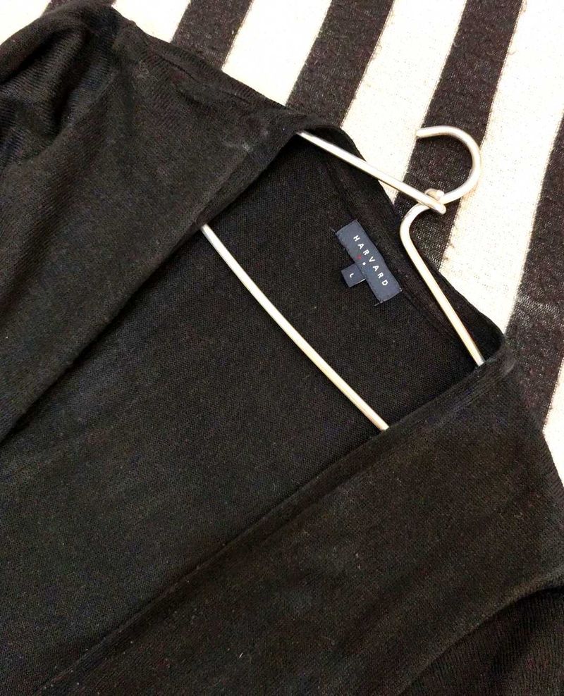 Elegant Black Cardigan