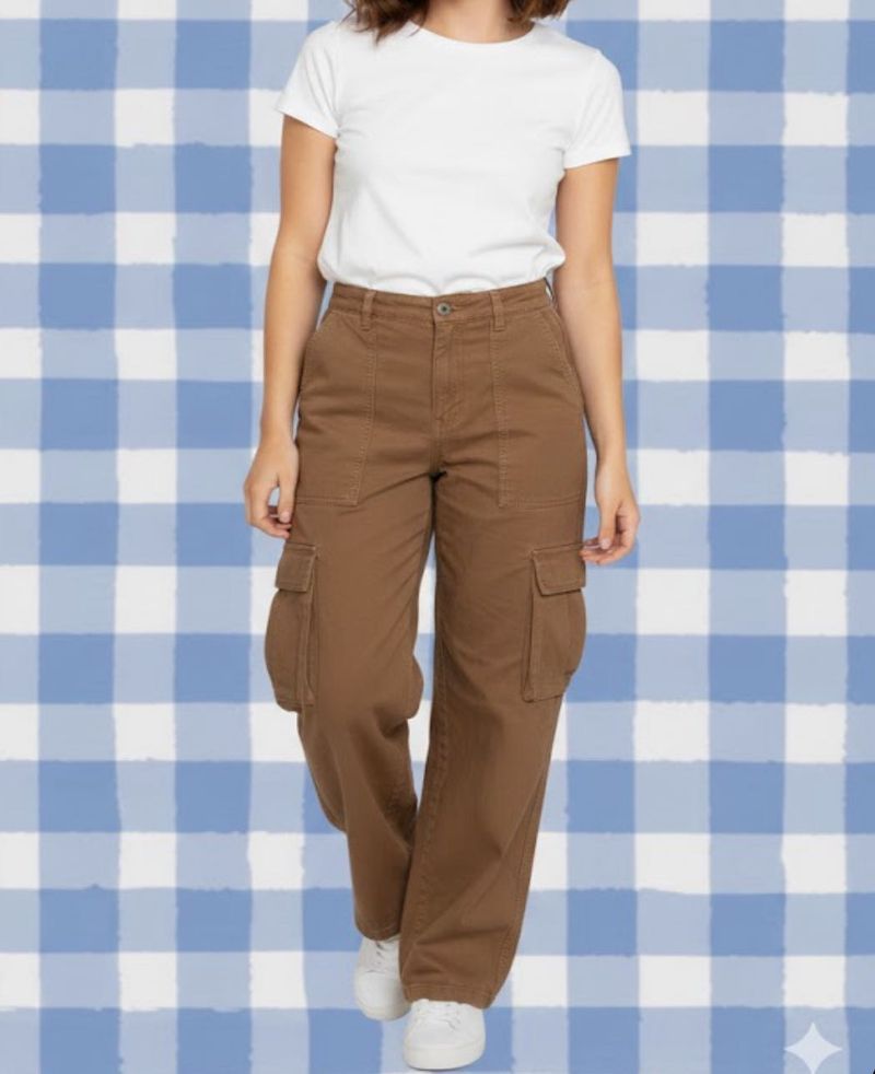 Brown Cargo Pants