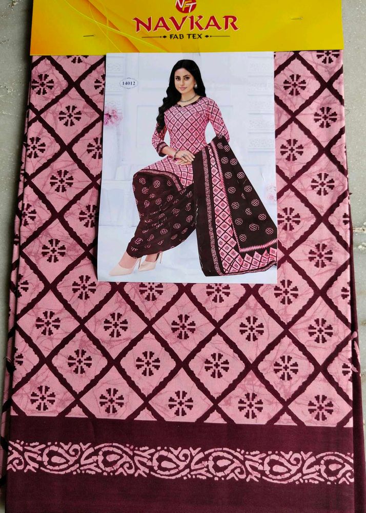 Pink &amp; Brown Unstitched Suit