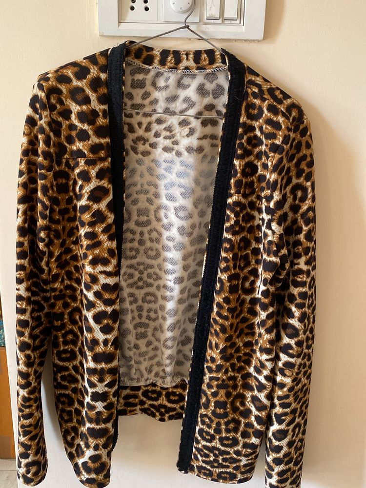 Lepord Print Jacket