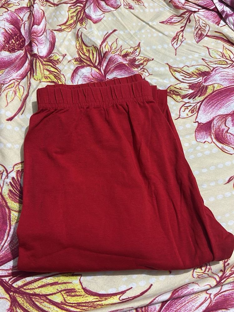 Red Leggings- L Size