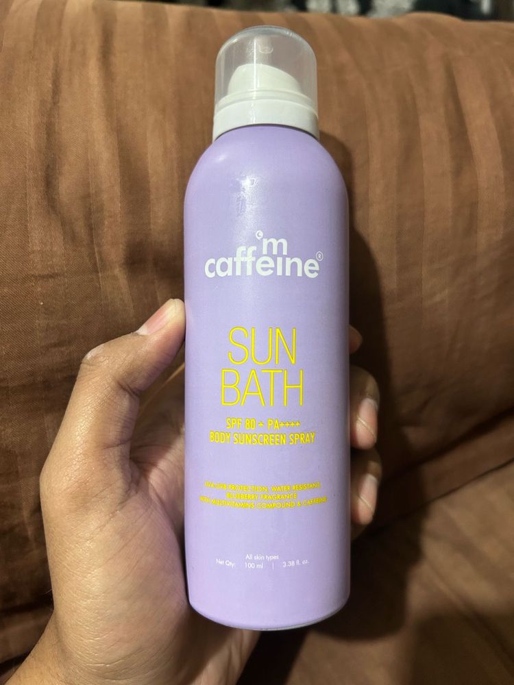 mCaffeine Sun Bath Spray