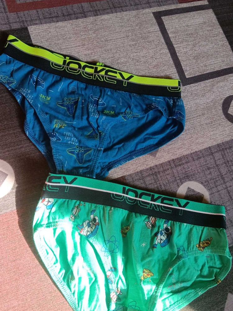 combo of jockey briefs unused for kids