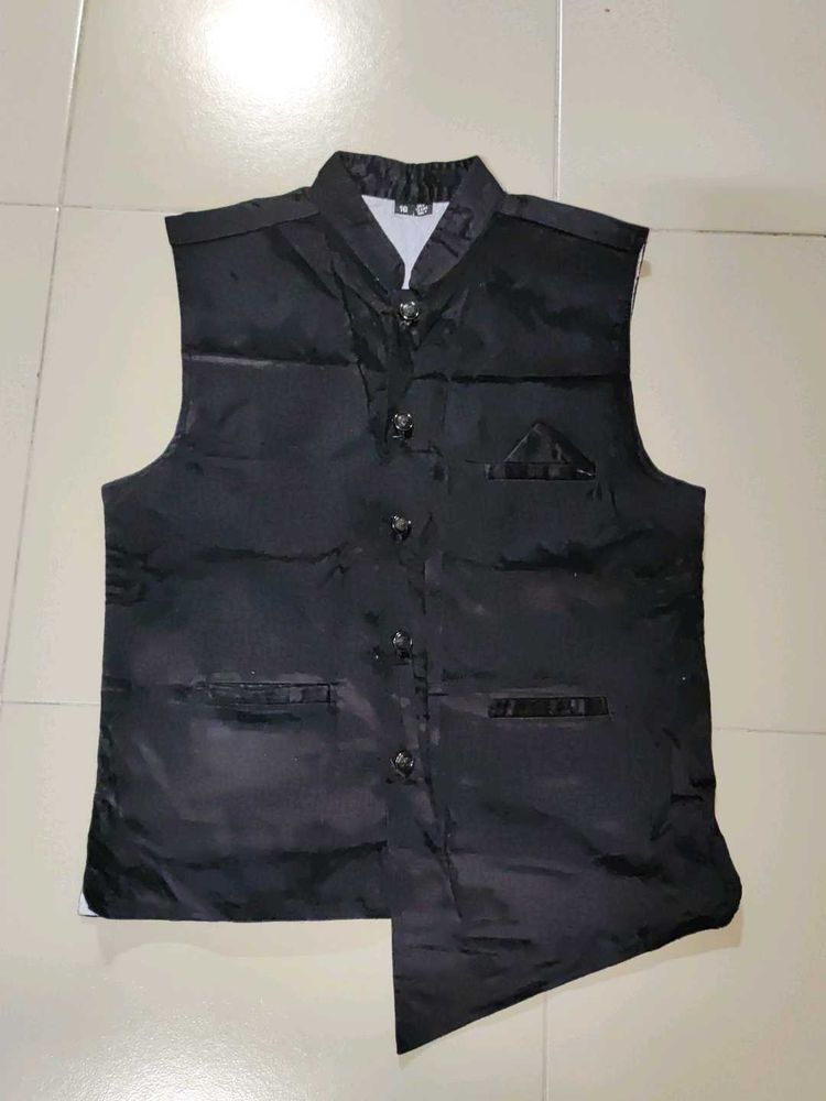 Stylish Black Waistcoat