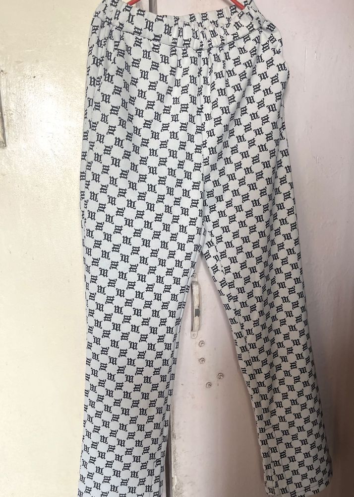 Patterned Casual Pants