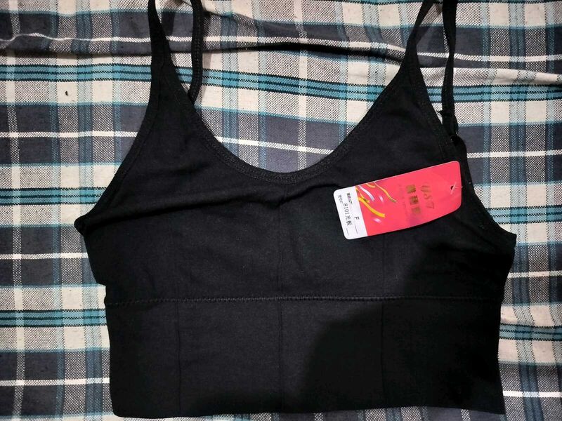 Comfy Black Bralette Top